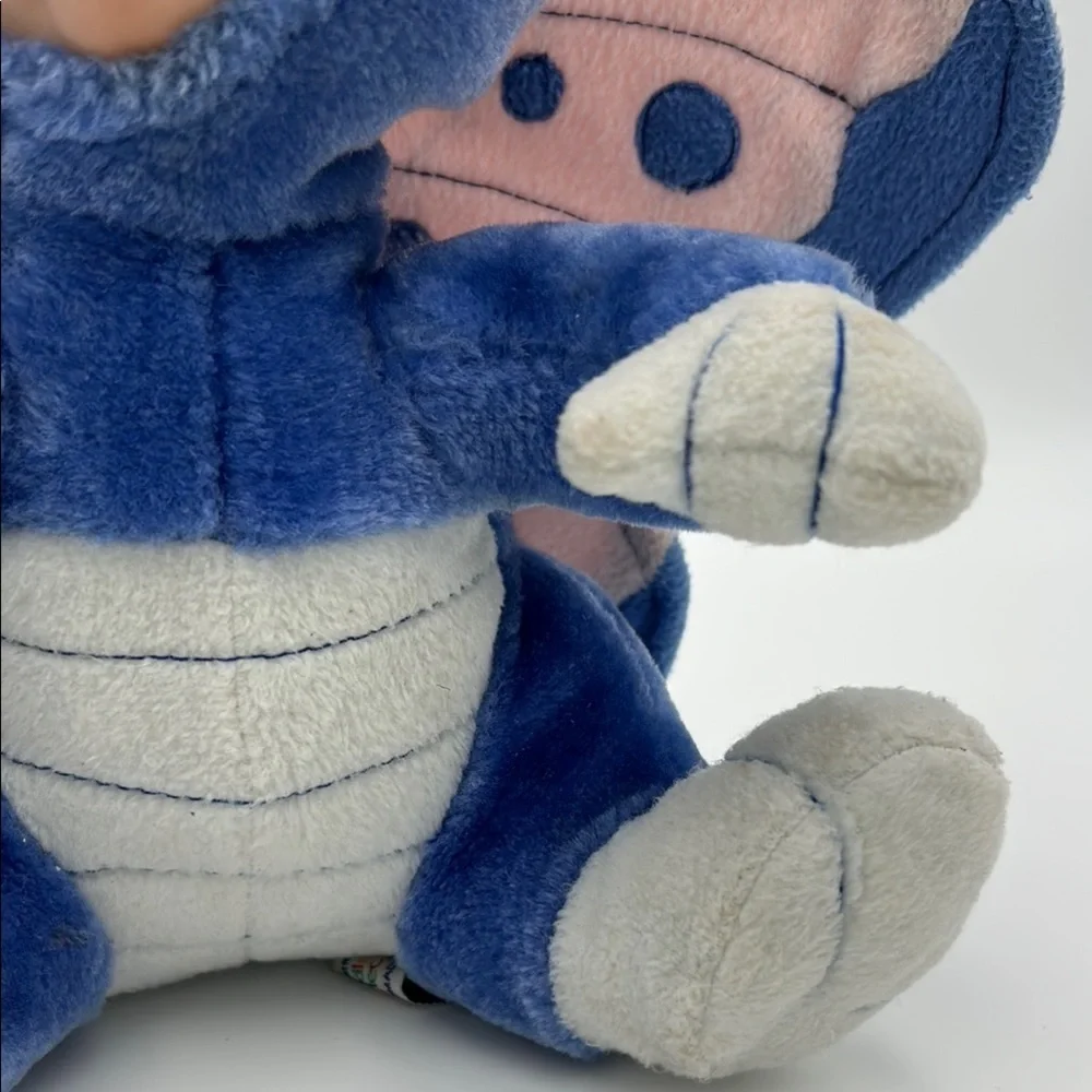 Vintage 2002 Geppeddo Cuddle kids Bethany plush Blue and Pink Butterfly